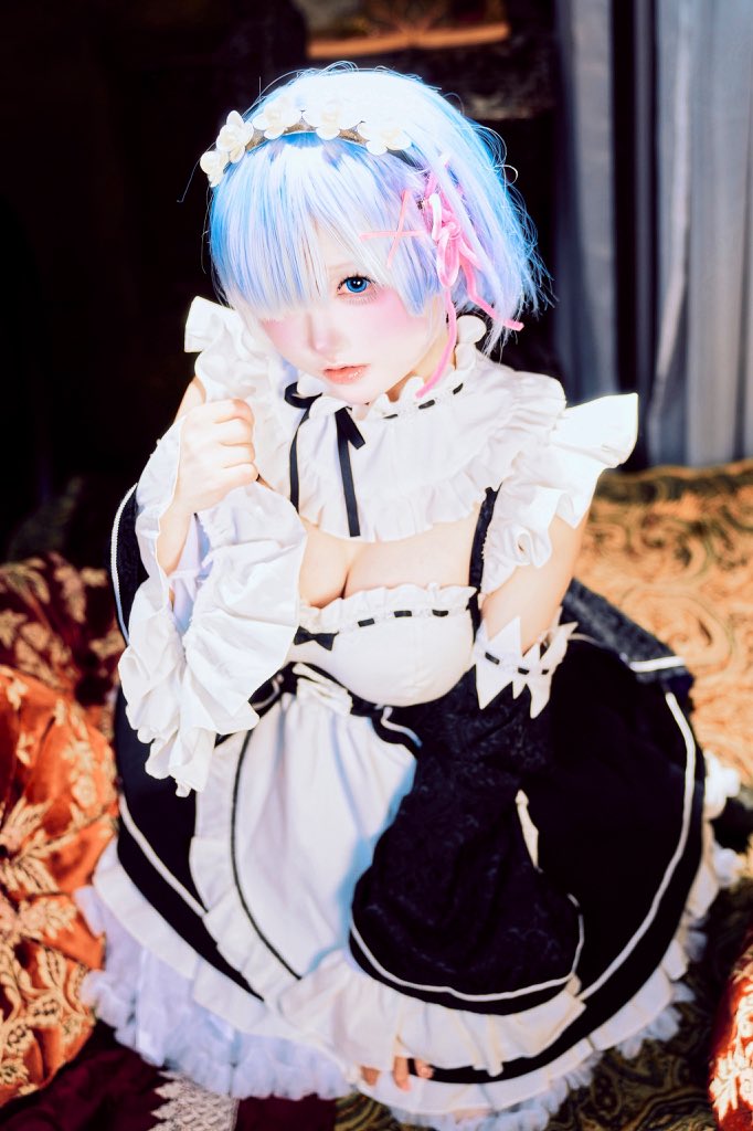 miu_miu_cos__'s tweet photo. ⚠︎cosplay コスプレ
レム　|  Re:ゼロから始める異世界生活

P. @Latte_kuromi 様

.
 #0524主人公不在のリゼロ併せ
#リゼロ #rezero #リゼロコスプレ #レムコスプレ https://t.co/9jTeYEm2Y2