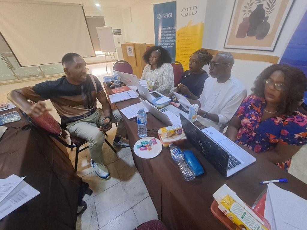 tgikoli7's tweet photo. @nigeriaeiti @Chevron @Shell Members of the enforcement group, corporate accountability, and disclosure groups refine their advocacy campaigns based on the #EMATtools leveraging the #mediareports #FOIreports #datasources ##methaneaccountability https://t.co/w6h90XoDvO