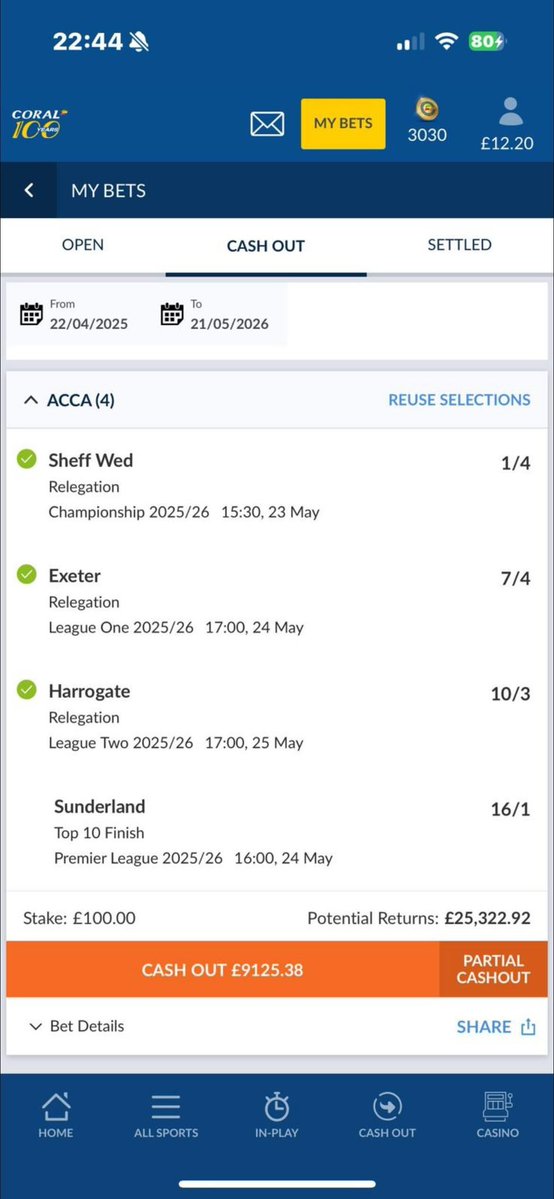 Insider Edge Bets tweet media