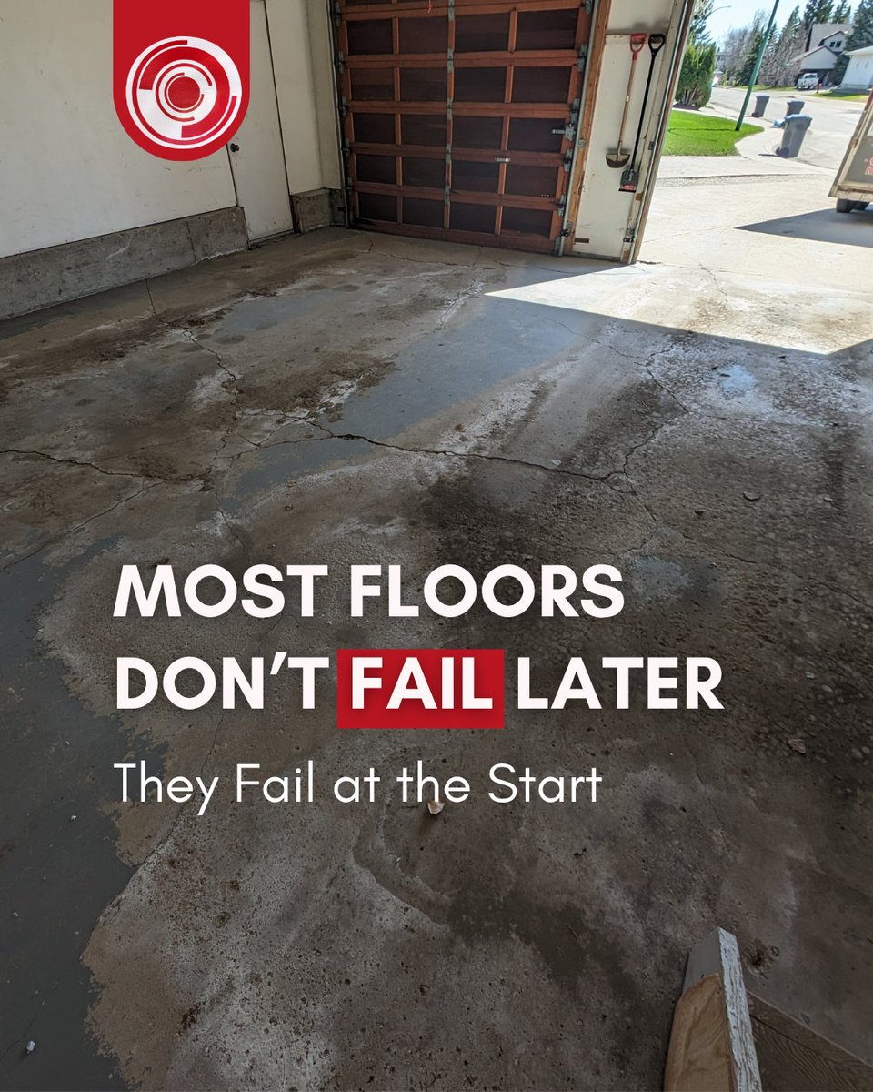 immortalconc's tweet photo. Most #EpoxyFloor failures don’t happen at the end — they start with poor prep. Proper #ConcreteGrinding is what allows #EpoxyFlooringYorkton to bond, perform, and last in real conditions. https://t.co/sZD2zb6CJM