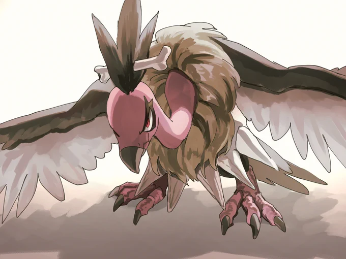 バルジーナさん #ポケモン版深夜の真剣お絵描き60分一本勝負