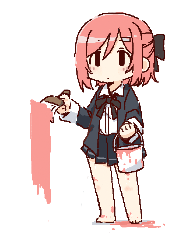 息抜きで絵チャにおじゃました時に描いた絵チャの小人ちゃん