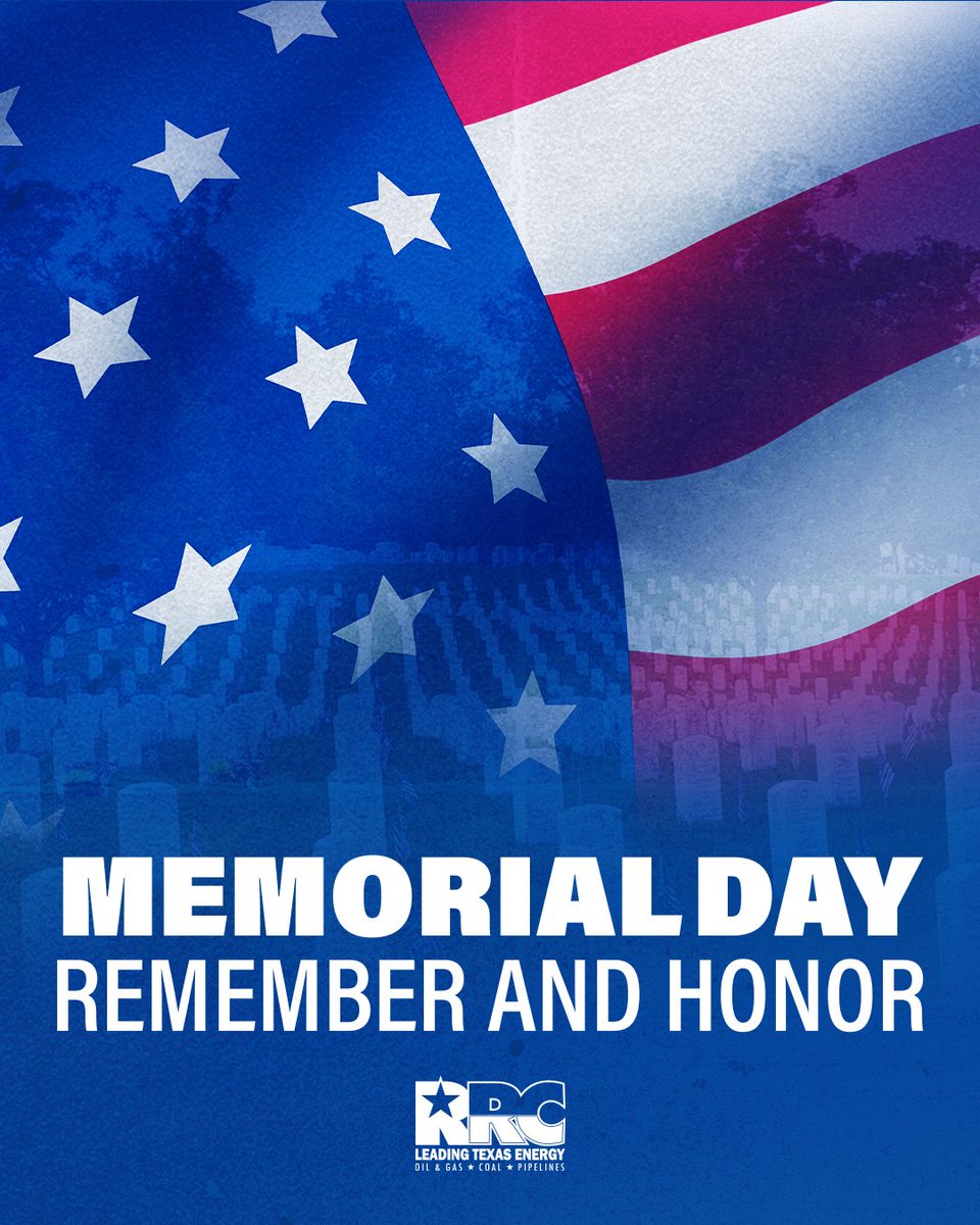 txrrc's tweet photo. Today, we remember and honor the brave U.S. servicemen and women who made the ultimate sacrifice to protect our country. Their courage, service and heroism will never be forgotten. https://t.co/15yjwACur4