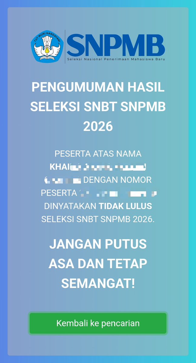 kai lolos ptn 2026! tweet media
