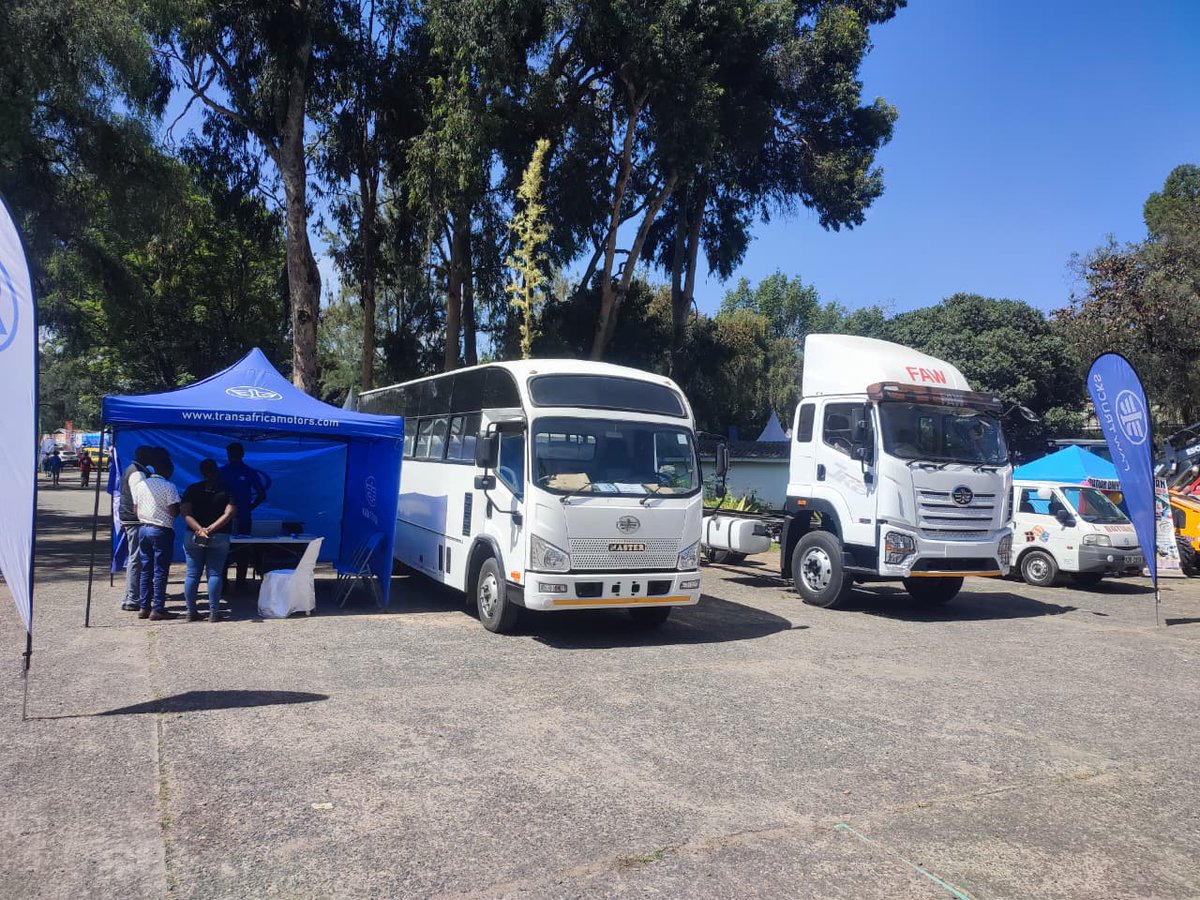 TAM_EnterRd's tweet photo. FAW at Nanyuki ASK Show (12–16 May): showcased the JK6 &amp; FAW Bus 33-seater — big interest from farmers, schools &amp; quarry logistics. Proud winners: BEST STAND EXHIBITING — Automobiles &amp; BEST STAND EXHIBITING — Agricultural Equipment. 🌾

☎️ 0720 777 777
🌐 https://t.co/Bd68ip5WTE https://t.co/rAmoie7lwF
