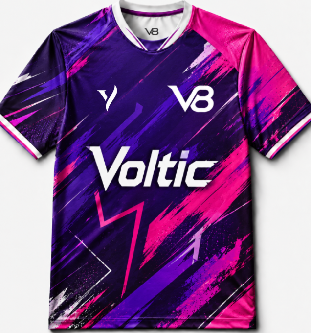 VolticV8Off's tweet photo. 🔥 Voici notre maillot officiel secondaire 🔥

Fiers de représenter la team avec ce nouveau design 💪

Dites-nous ce que vous en pensez 👀⬇️
#V8WIN  #Maillot #Esport https://t.co/8PNTHYVWl6