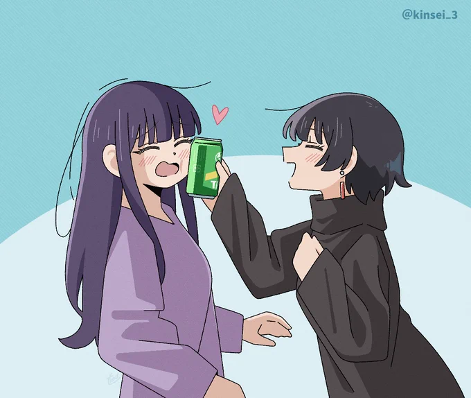 景嵐と郡上先輩 #上伊那ぼたん