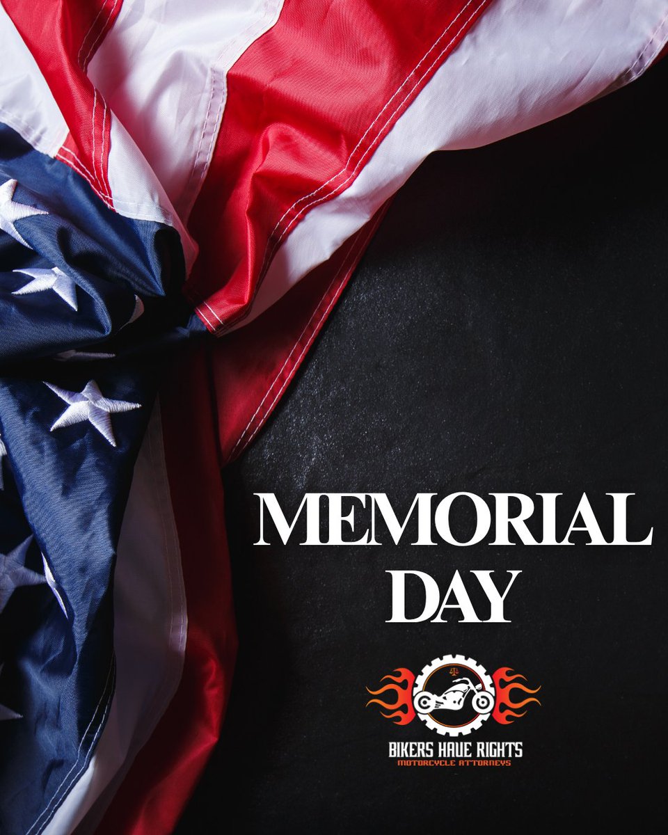 BikersHaveRight's tweet photo. Honoring and remembering those who made the ultimate sacrifice this Memorial Day. Bikers Have Rights is grateful for their service and stands with the families and communities they protected. https://t.co/V1gwmA2hLT