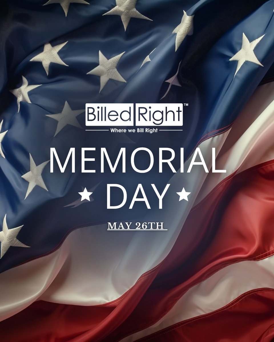 BilledRight's tweet photo. Memorial Day

Today, we honor the brave men &amp; women who gave everything for our freedom.
Their sacrifice will never be forgotten. 🤍
Thank you for your service.

#MemorialDay #RememberAndHonor #BilledRight #ThankYouForYourService https://t.co/2udzil75Eb