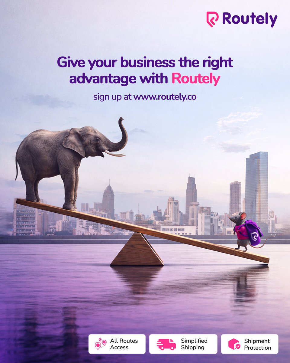 routelyco's tweet photo. With Routely behind your business, you win. 

Click the link in bio to sign up or get started today. 

#Routely2.0 #Shippingplatforms #logistics
#SwitchToRoutely https://t.co/uLiHQXxMZn