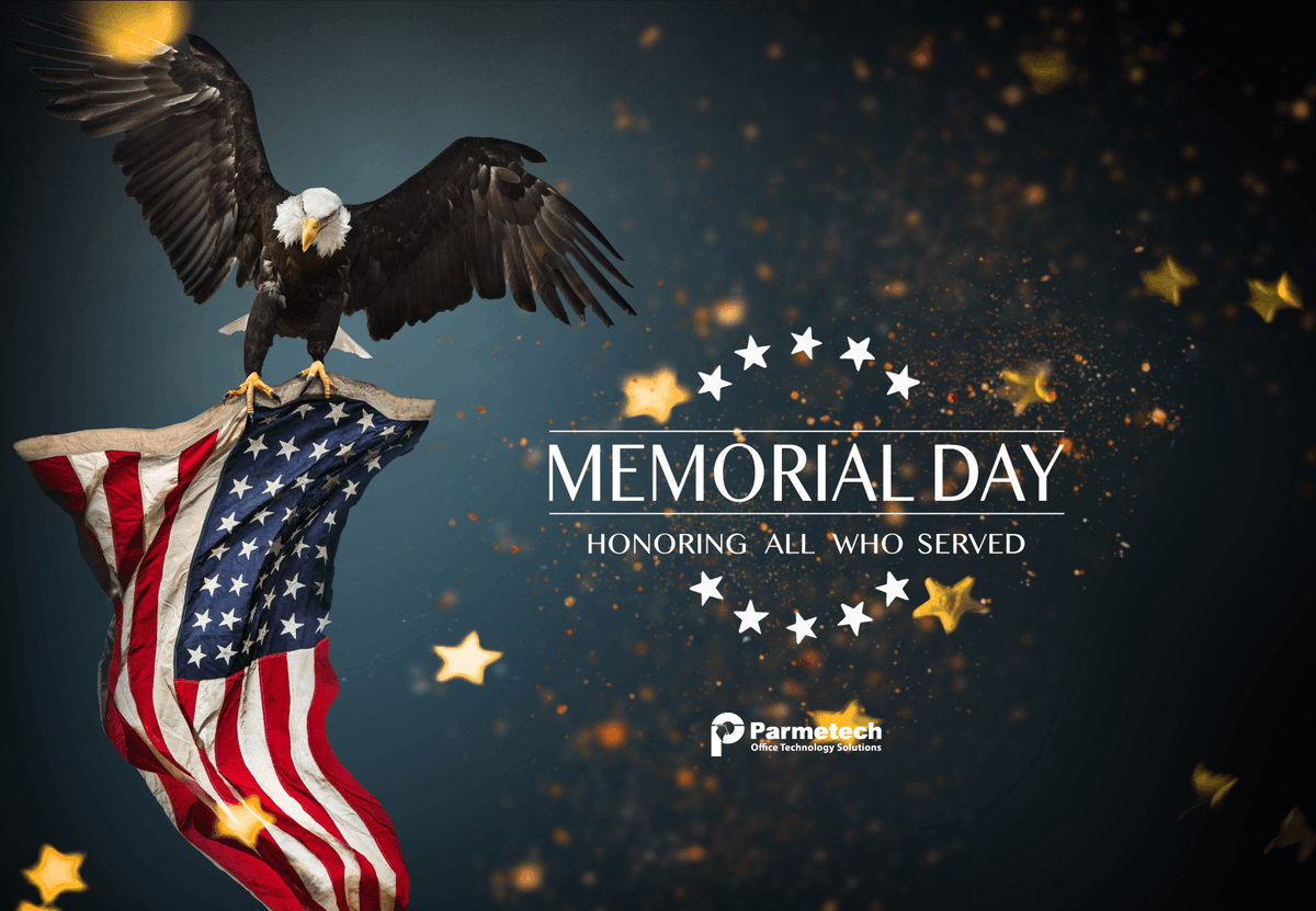 parmetech's tweet photo. Home of the FREE because of the BRAVE! Today we honor and remember all those who have given their lives in service to our country 🫡🇺🇸🦅 https://t.co/70VWb5oCTh