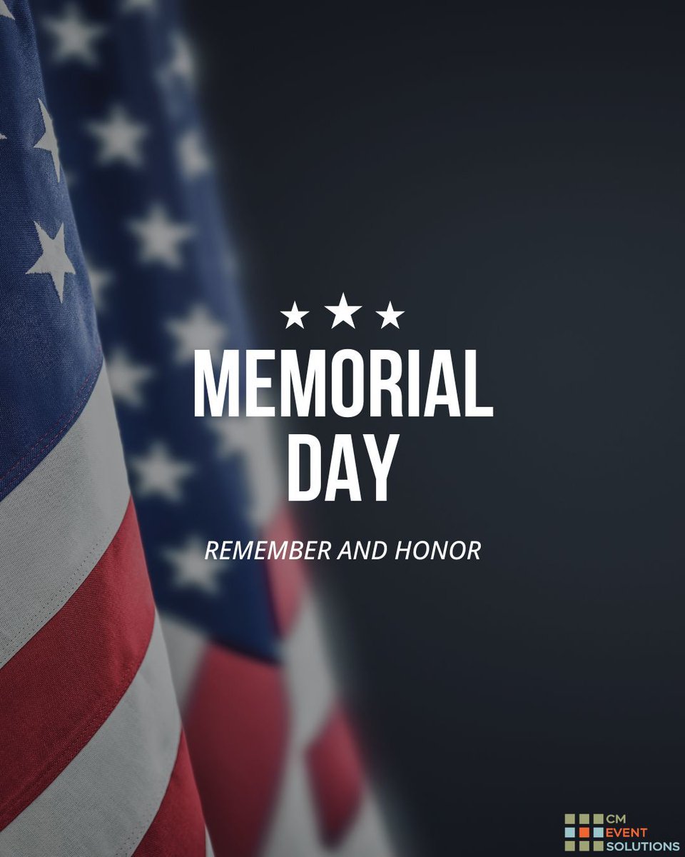 ConferenceMgrs's tweet photo. This Memorial Day, we honor the heroes who made the ultimate sacrifice in service to our country. Their courage, selflessness, and dedication will never be forgotten. https://t.co/2QFeMrqEZm