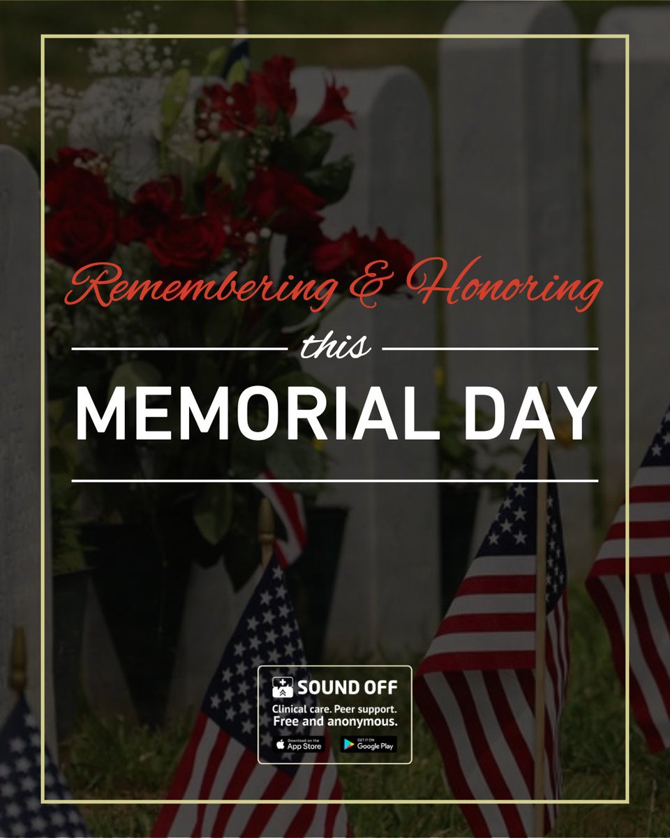 SoundOff's tweet photo. This Memorial Day, we honor those who gave everything for our freedom. We remember their sacrifice and stand with the families they left behind—your strength and resilience will never be forgotten.

#RememberAndHonor #FallenHeroes #MilitaryFamilies https://t.co/Fx6eOmxoE1