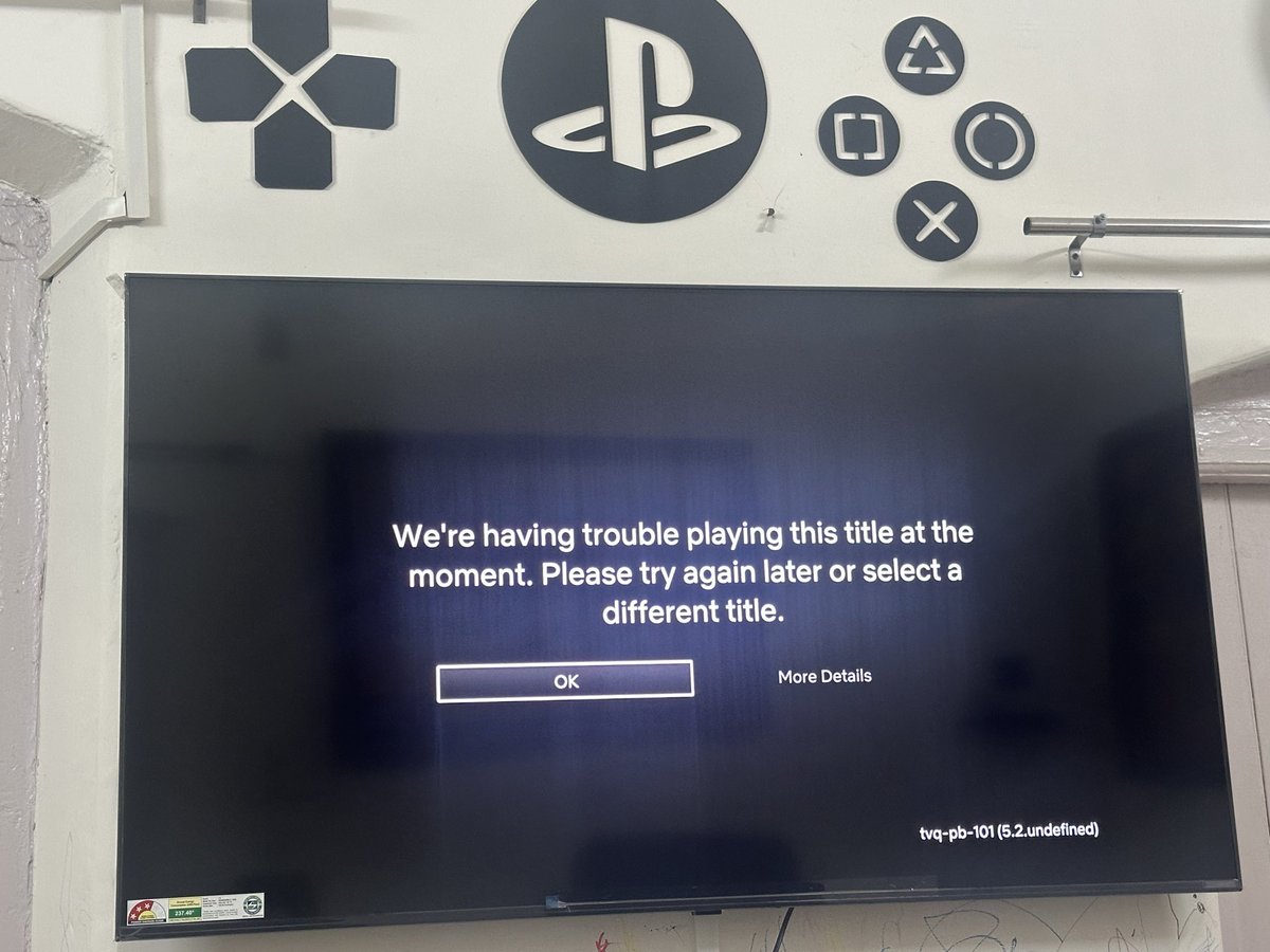 kunalthesaviour's tweet photo. @NetflixIndia I’m getting this message invariably while playing any title…what do you suggest I should do? https://t.co/dR9JJ00YSZ