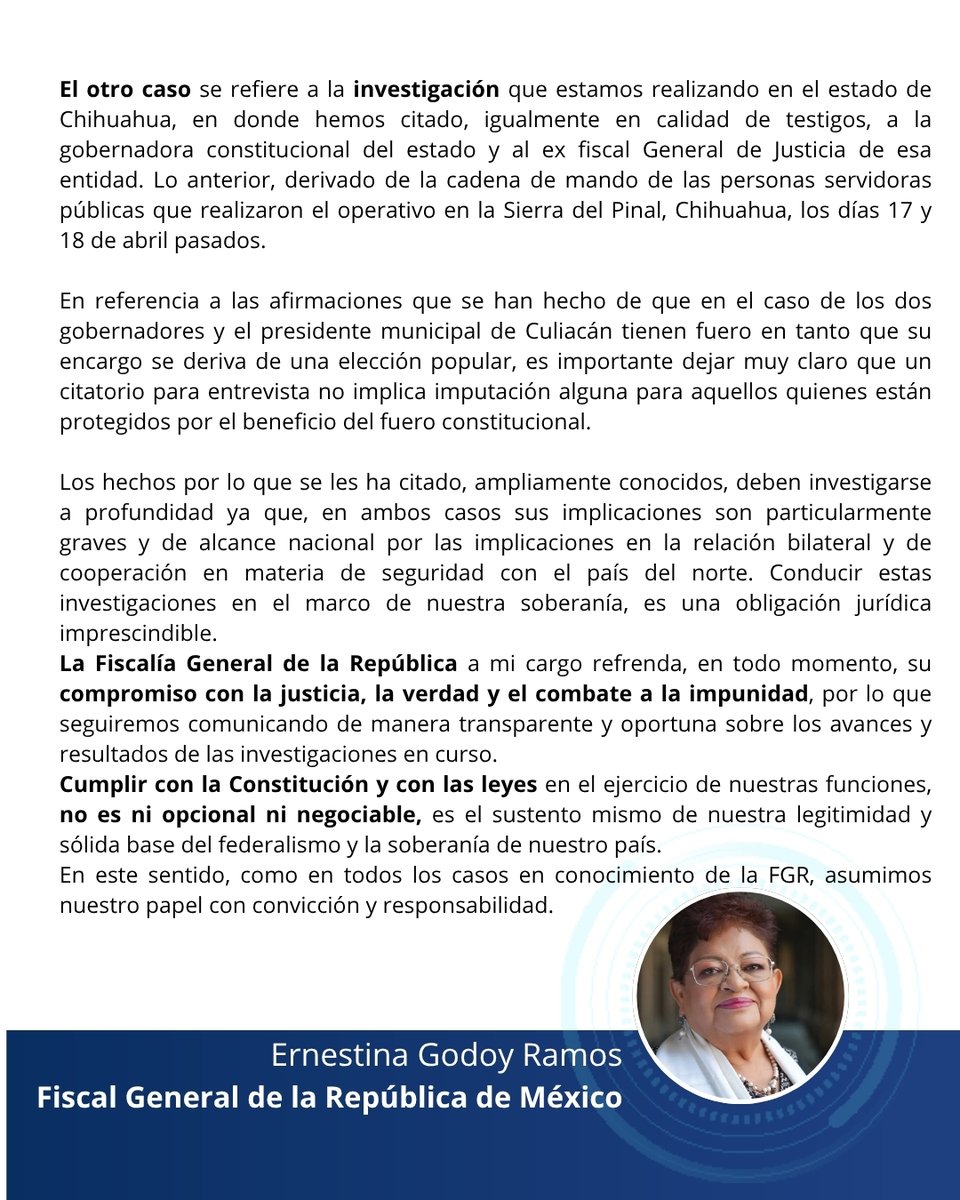 Ernestina Godoy Ramos tweet media