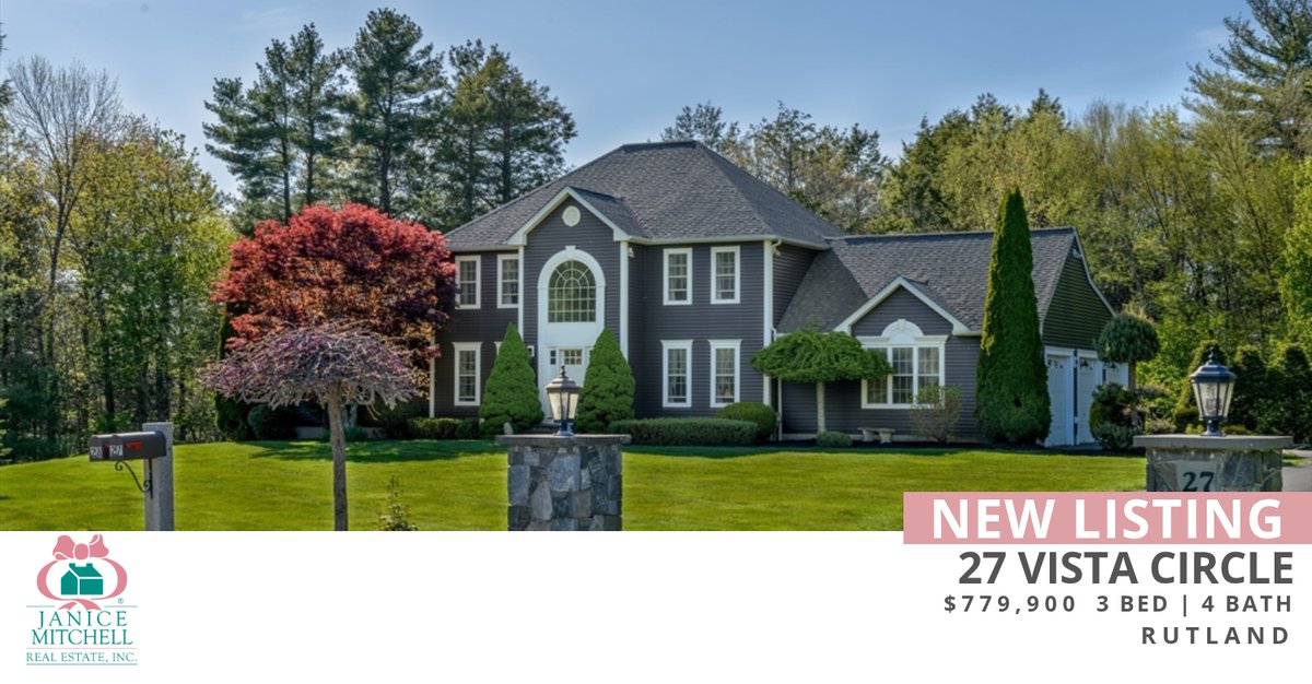 traceyfiorelli's tweet photo. 📍 New Listing 📍 Take a look at this fantastic new property that just hit the market located at 27 Vista Circle in Rutland. Reach out here or at (508) 509-8162 for more information

Tracey Fiorelli ~ REALT... https://t.co/T4G7BTgHjt https://t.co/MD7BxeXCWr