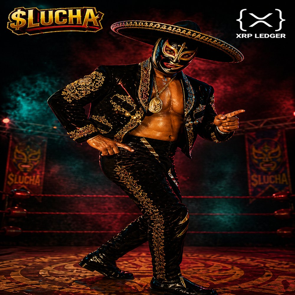 LuckyHashWin's tweet photo. 🤼 New scratchcard: Royal Rumble Jackpot

No tap outs. Only pay outs 😏🍀

Inspired by the energy of $LUCHA - forged in culture, powered by XRP, united by the mask. Scratch your way into the rumble. https://t.co/WJK67Qew7s