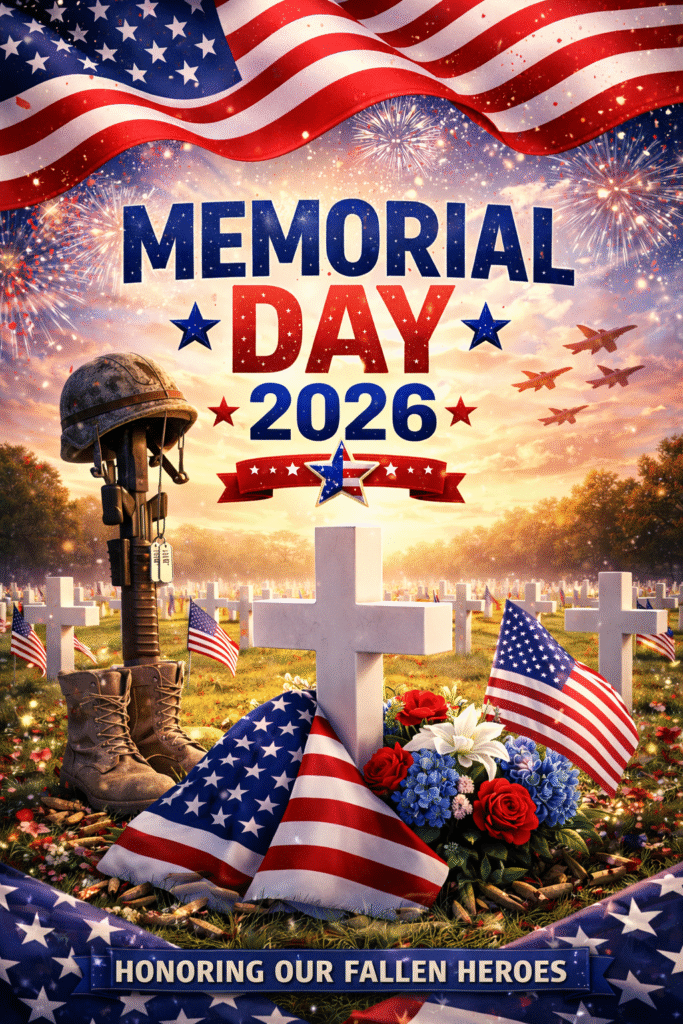 AroundTownTV03's tweet photo. This Memorial Day we pause to remember and honor the brave men and women who made the ultimate supreme sacrifice while protecting and preserving our freedoms and rights. 
We also hold close the family and friends who continue to carry their memory forward each day.
May we NEVER FORGET their COURAGE, SERVICE, AND SACRIFICE! 
THANK YOU! See less