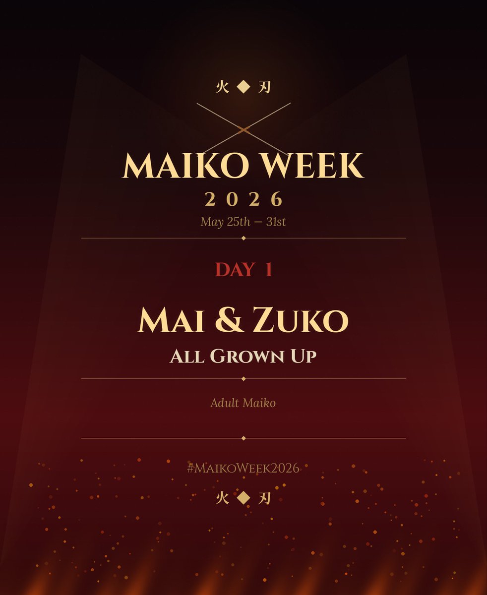 Daily Maiko || MAIKO WEEK 2026 tweet media