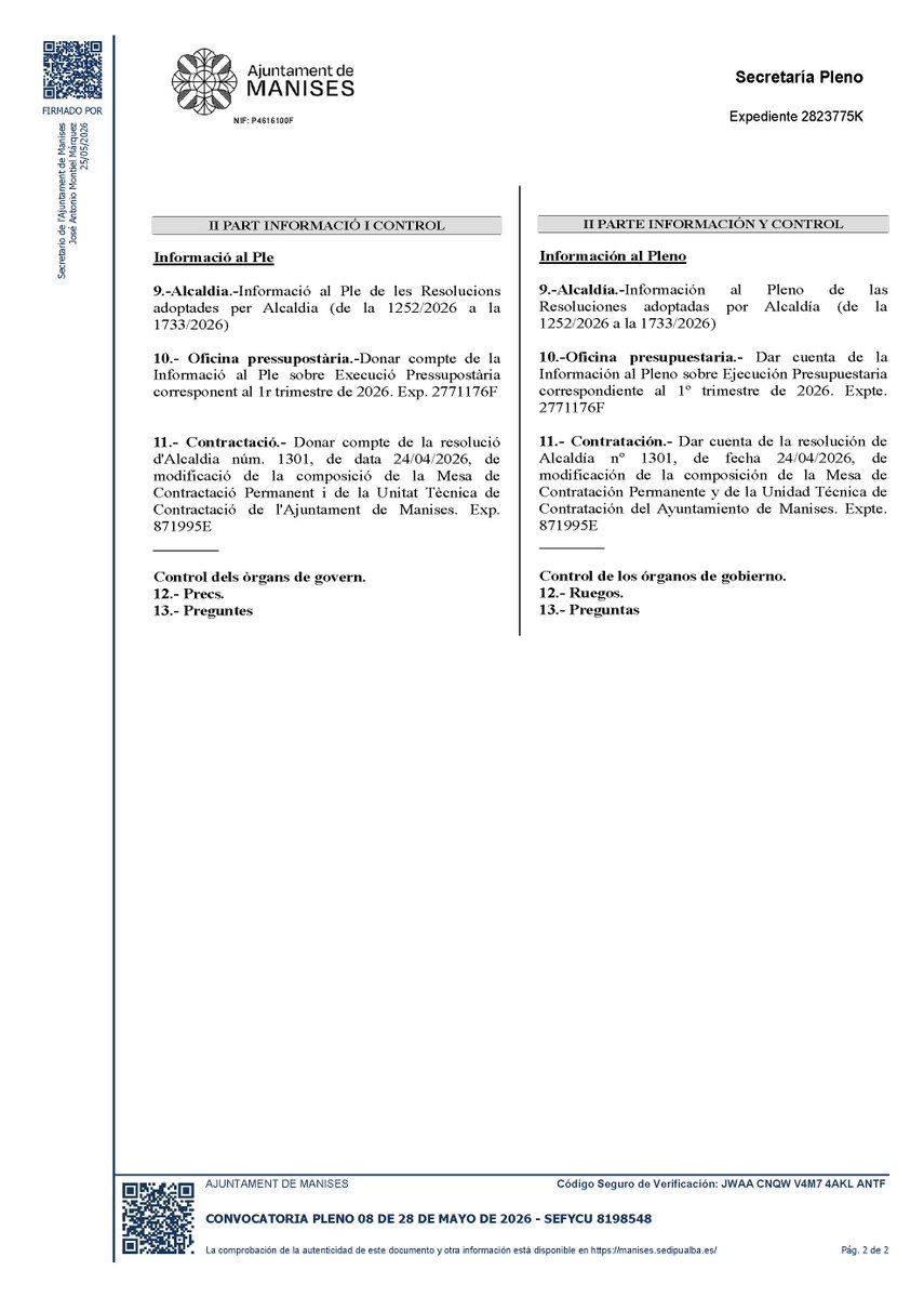 Ajuntament de Manises tweet media