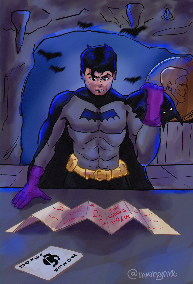 InkingNix's tweet photo. Batman, year one. 
. 
. 
. 
#fanart #batman #dccomics https://t.co/ZIxSu7sNWS