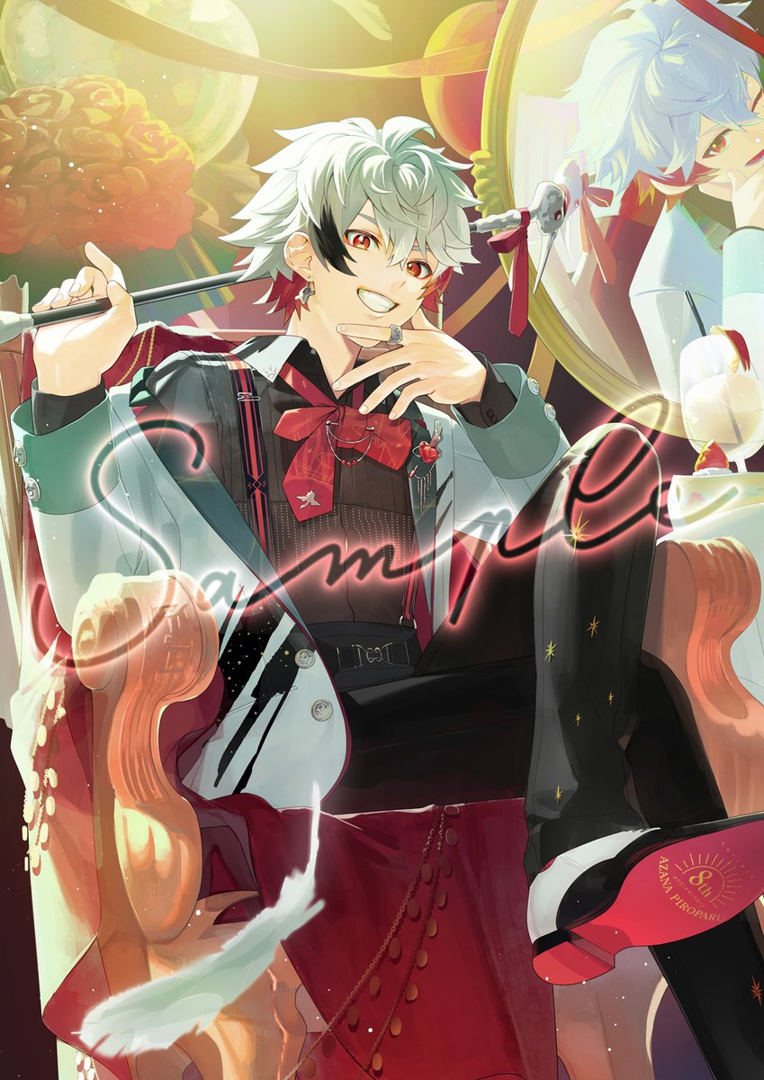 aymr33's tweet photo. 【お仕事告知】
#字ぴろぱる 様の活動8周年記念グッズのビジュアルを担当いたしました🖌🎴
歌ってみたにも使っていただいております！是非！ https://t.co/HeVZpNqtFn