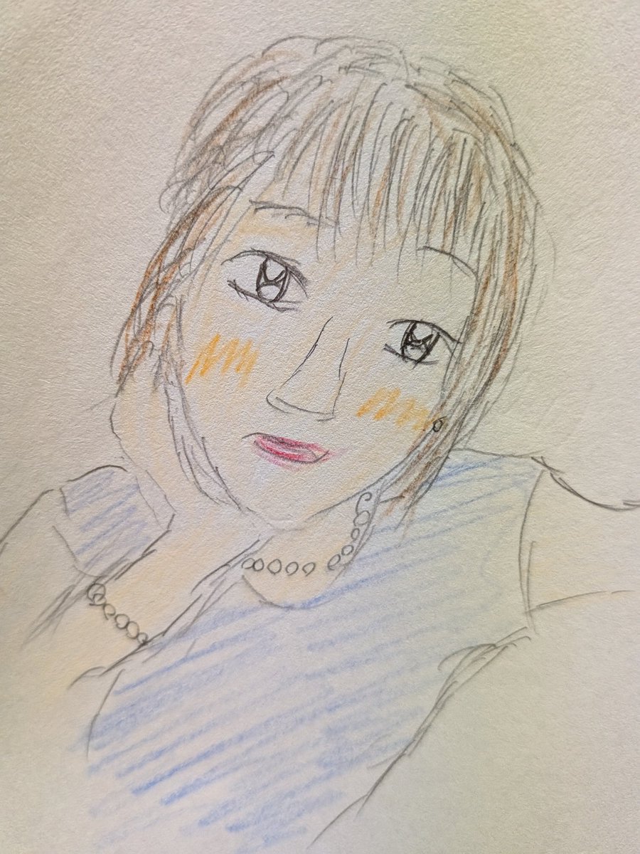 yukil2z4's tweet photo. こんばんは☆いきなりすみません🙇🏻‍♀️絵を書かせて頂きました🎨✏️❣️下手ですみません🙇🏻‍♀️🥹 https://t.co/qmoSKBV25T