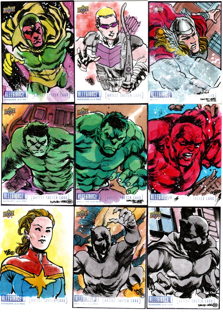 AVENGERS マイティーソー　スケッチカード Marvel Artist Sketch Card 1/1 - Xavin - Jose Carlos Sanchez - CGC