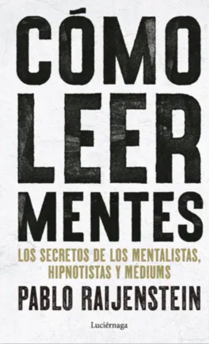 superbruu's tweet photo. Cuando el mentalista @Raijenstein decide compartir su don para mostrarte cómo lo hace #ComoLeerMentes ¡No te lo pierdas! 📚 @Planetadelibros @QueLeer https://t.co/44fTy5qlB6