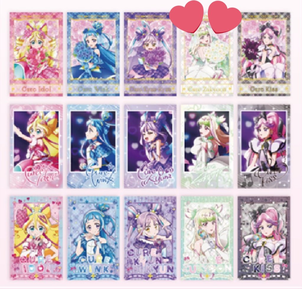 交換】キミとアイドルプリキュア キミプリ 感謝祭 缶バッジ フォト風