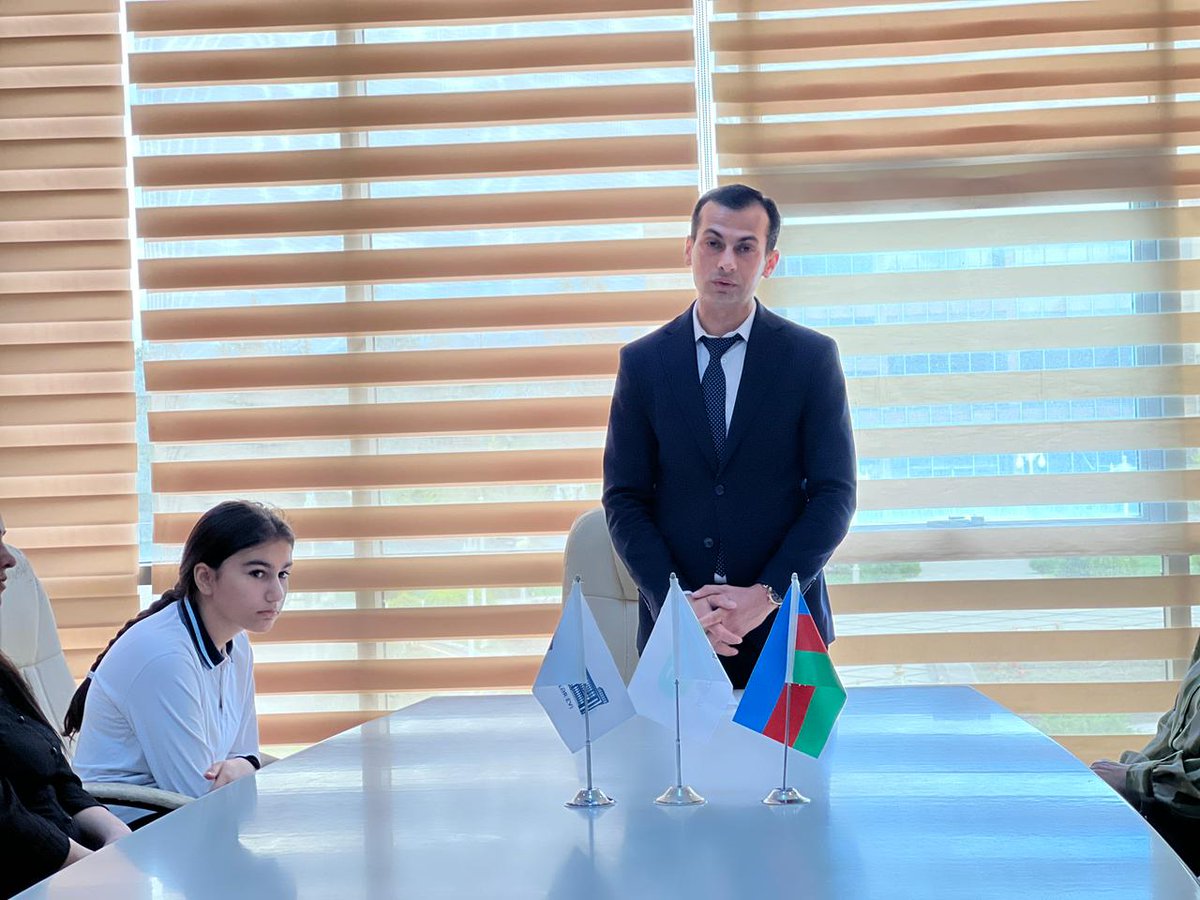 UcarRIH's tweet photo. Ucar Rayon İcra Hakimiyyətinin təşkilatçılığı ilə Ucar Gənclər evi Sosial Xidmət Müəssisəsində 25 may 2026-cı il tarixdə “İnsan Hüquqları aylığı“ ilə bağlı tədbir keçirilmişdir.

https://t.co/I7700tDurC https://t.co/3pI4lW0avJ