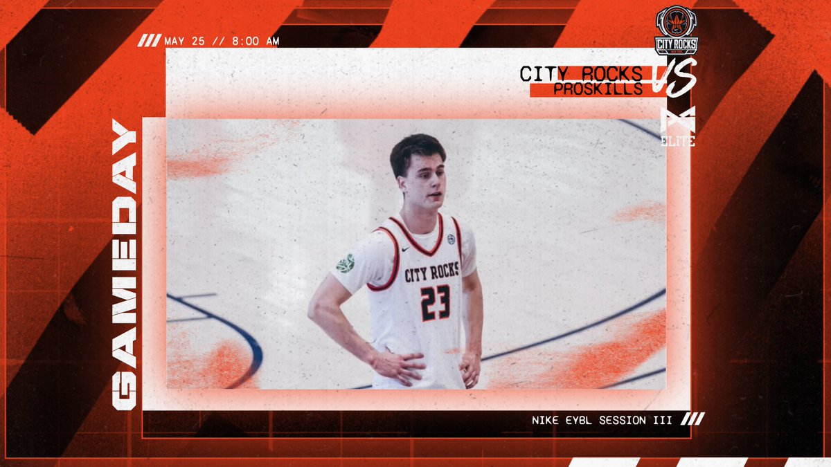 TheCityRocks's tweet photo. Final game of Session 3️⃣ tips off this morning #CRFam 🟠 https://t.co/q7UJJesigd