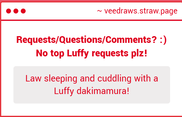 xinchaovee's tweet photo. LawLu

Law and his Luffy dakimakura :3 https://t.co/gul9S2bmhC