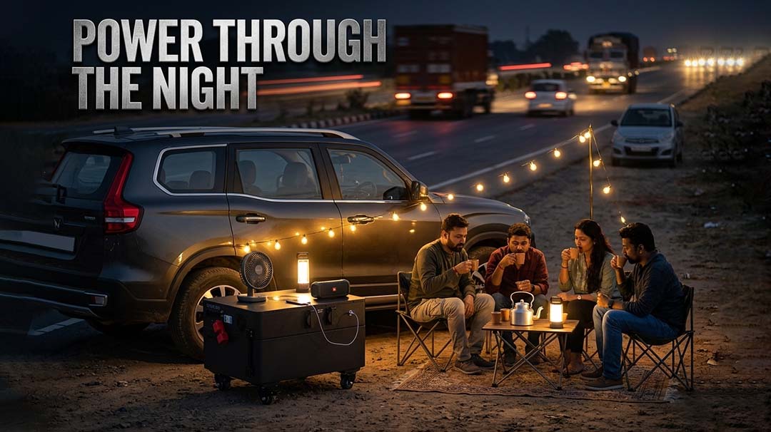 refireindia's tweet photo. Turn any roadside stop into a cozy oasis. Reliable power to fuel your late-night breaks and endless journeys.

#roadtripindia #travelessentials #backuppower #highwaystops #nightvibes #explorepage https://t.co/zuTcXfC9pG