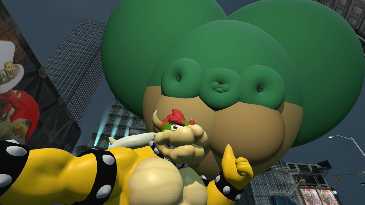 Sonaizard's tweet photo. Bowser got king k rool real good by using the p balloon https://t.co/DtJ5fpHSPM
