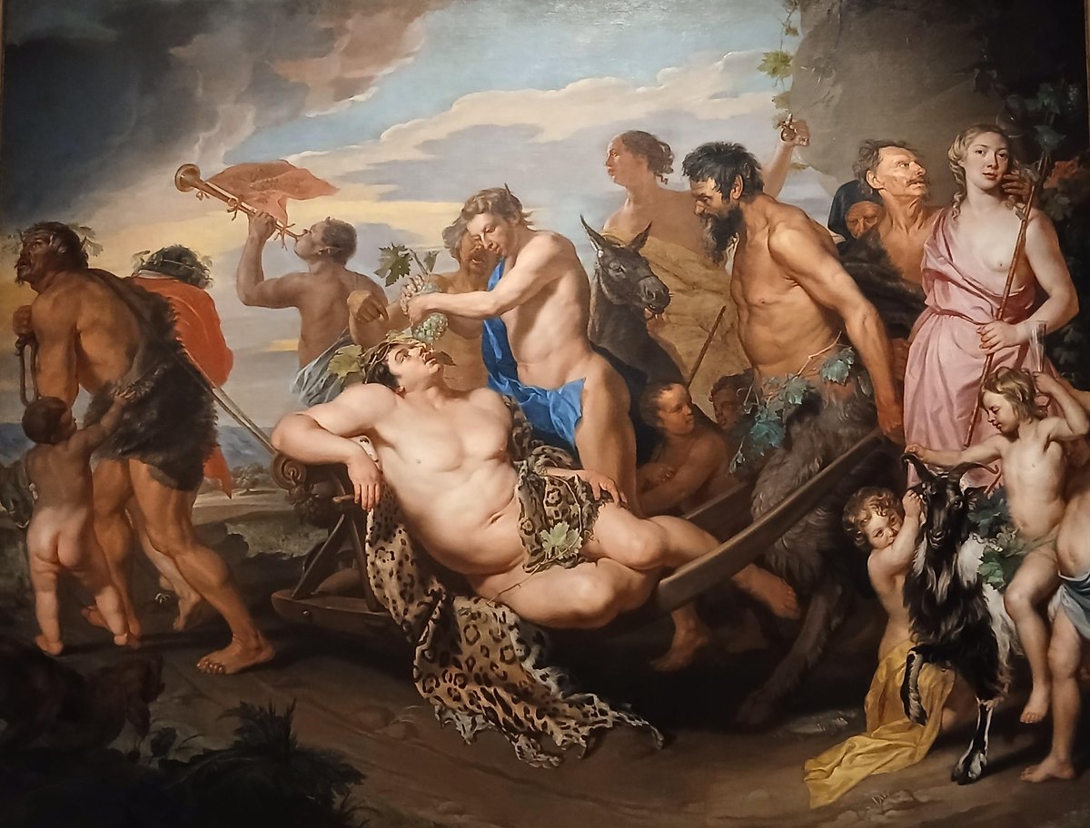 BlogExhibitions's tweet photo. Too bold to have been painted by a woman? Clearly not! The Triumph of Bacchus (c. 1655-59, Kunsthistorisches Museum Vienna) is the highlight of the Michaelina Wautier exhibition @royalacademy in London: https://t.co/YV6oArVPQw. https://t.co/QscpgEdaVn