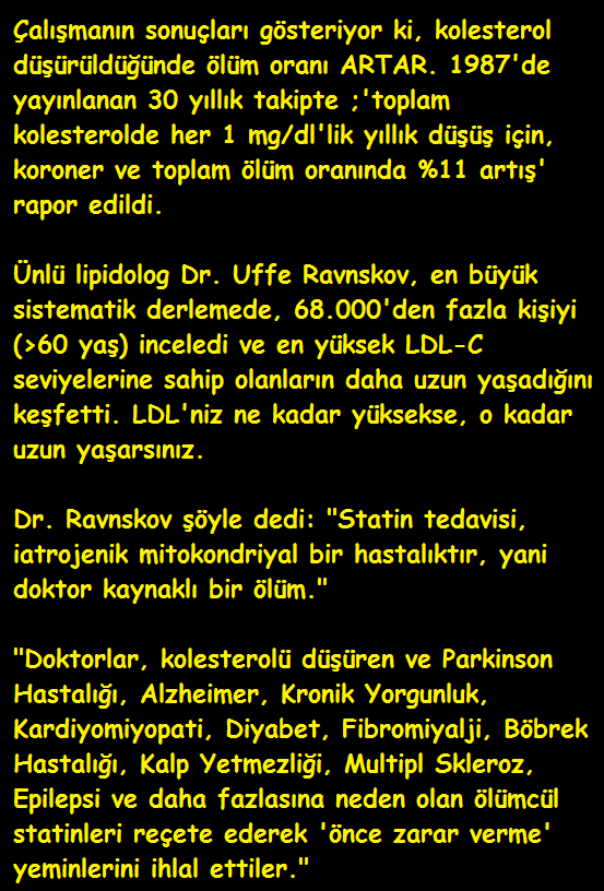 h33avci's tweet photo. 1
İnsanlara uyguladıkları aşılar, ilaçlar vb "çözümler" hastalıklara neden oluyor
Bu hastalıkların modern tıptan, yani kendilerinden kaynaklandığını inkar etmek veya örtbas etmek için de sürekli yeni sebepler yaratıyorlar
Bu uyduruk sebeplerden bir tanesi ; Kolesterol https://t.co/FEa0zVG3yU