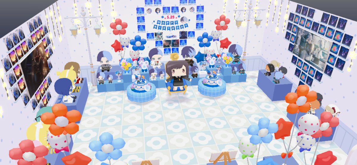 prsk_CuLo's tweet photo. 💙2026.05.25💙
🐾さんのセカイお邪魔しました🥷

綺麗な青の庭🐳、大迫力なお家🏙️、…
どこを見ても☕️くん愛があふれてる可愛いセカイでした🌐
追加された扇形ブロックも上手く使われていて参考になりました📘

動線も工夫されていて凄く楽しいセカイなので、皆さんぜひ遊びに行ってみてください🚙💨 https://t.co/TRLewnoK3g