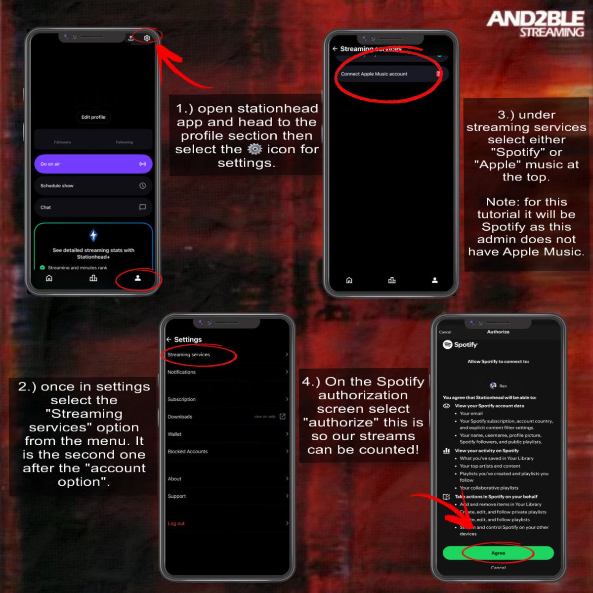 AND2BLE STREAMING TEAM tweet media