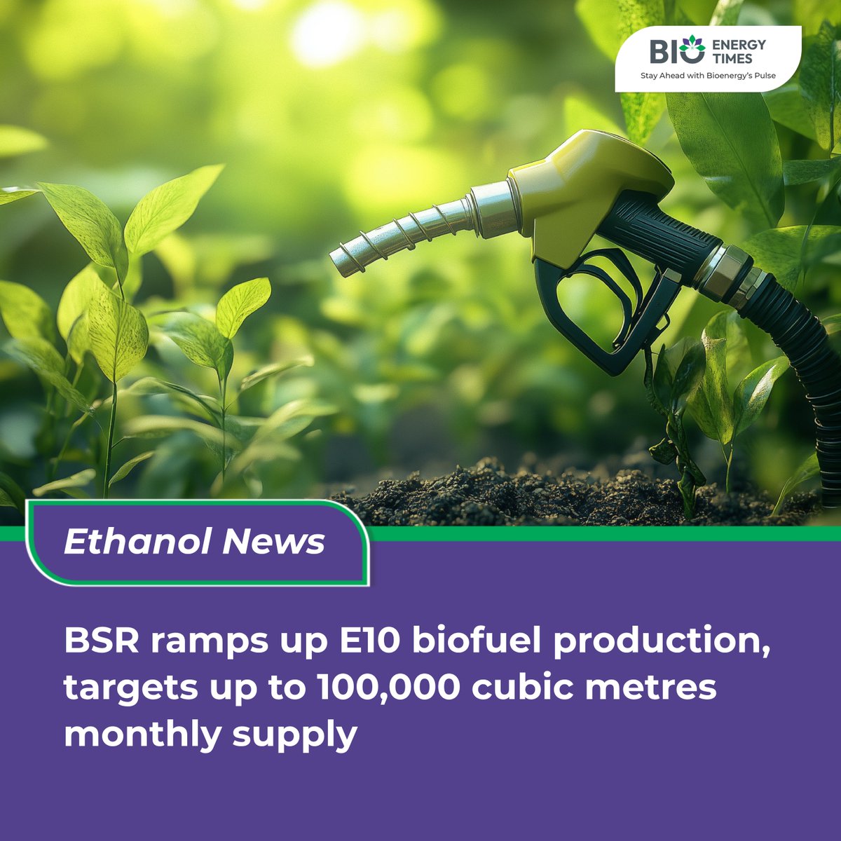 BioenergyTimes's tweet photo. The Petrovietnam Refining and Petrochemical Corporation (#BSR) has announced plans to supply between 80,000 and 100,000 cubic metres of E10RON95 biofuel petrol every month as demand for E10 fuel continues to grow in #Vietnam.

Read More: https://t.co/T0ypHSmKYb

#BioEnergyTimes https://t.co/9jFPDNE4Hc