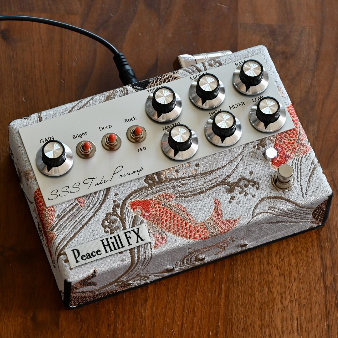 SSS Tube Preamp w/Kimono & Footswitch Option 国内オーダーにて製作