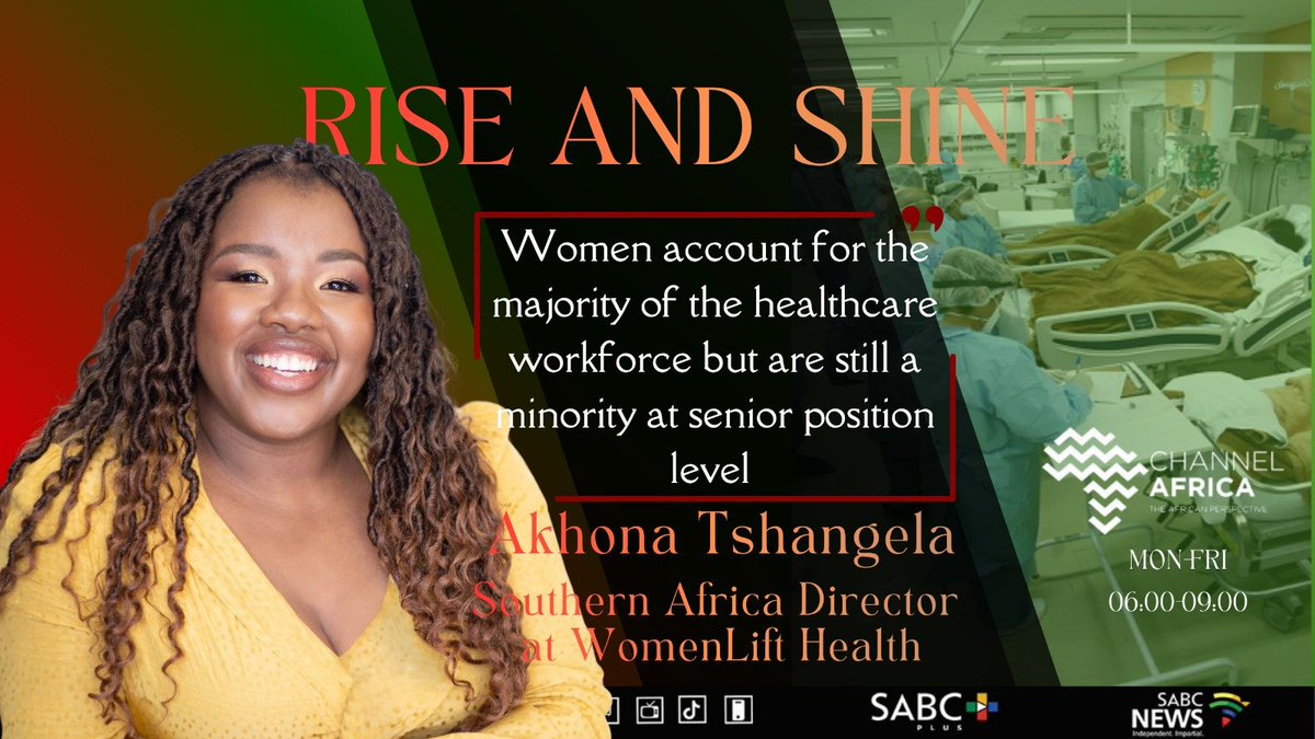 SithakazeloD's tweet photo. [LISTEN] World Health Assembly Concludes with Focus on Resilient Healthcare Systems and Africa’s Health Future

🔗 https://t.co/g08xfAsT6f

Tune into #RiseAndShine with @peterndoro &amp; @TsepisoMakwetla daily on @channelafrica1 for more @SABCNews 

#SABCNews https://t.co/uaaxbdeGwM