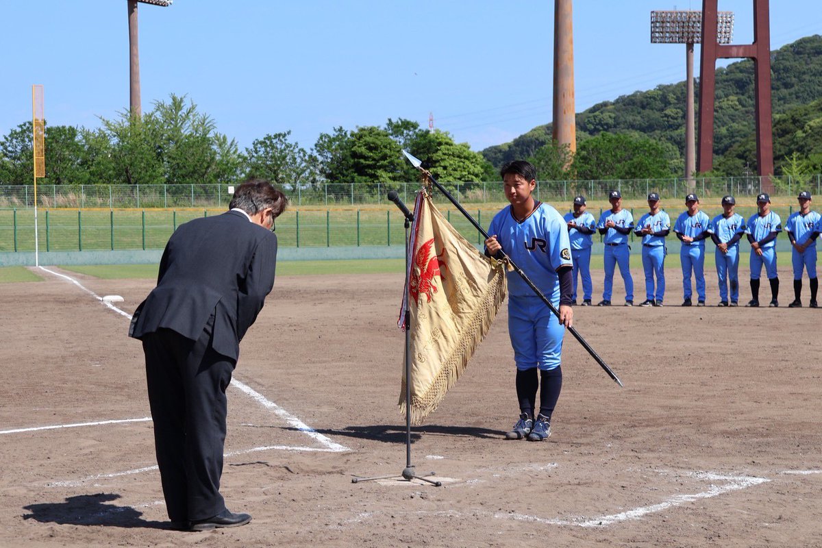JRWEST_Baseball's tweet photo. 【試合結果】第97回都市対抗野球大会一次(広島県)予選　第1・第2代表決定戦

本日のJFE西日本戦は4-3で勝利し、広島県の第1代表として、中国予選(6/22〜@三次)にします！
応援ありがとうございました🙇‍♂️

【次戦】オープン戦
5月30日🆚ツネイシブルーパイレーツ
10時30分試合開始
@ツネイシスタジアム https://t.co/9EGBzZxyMn