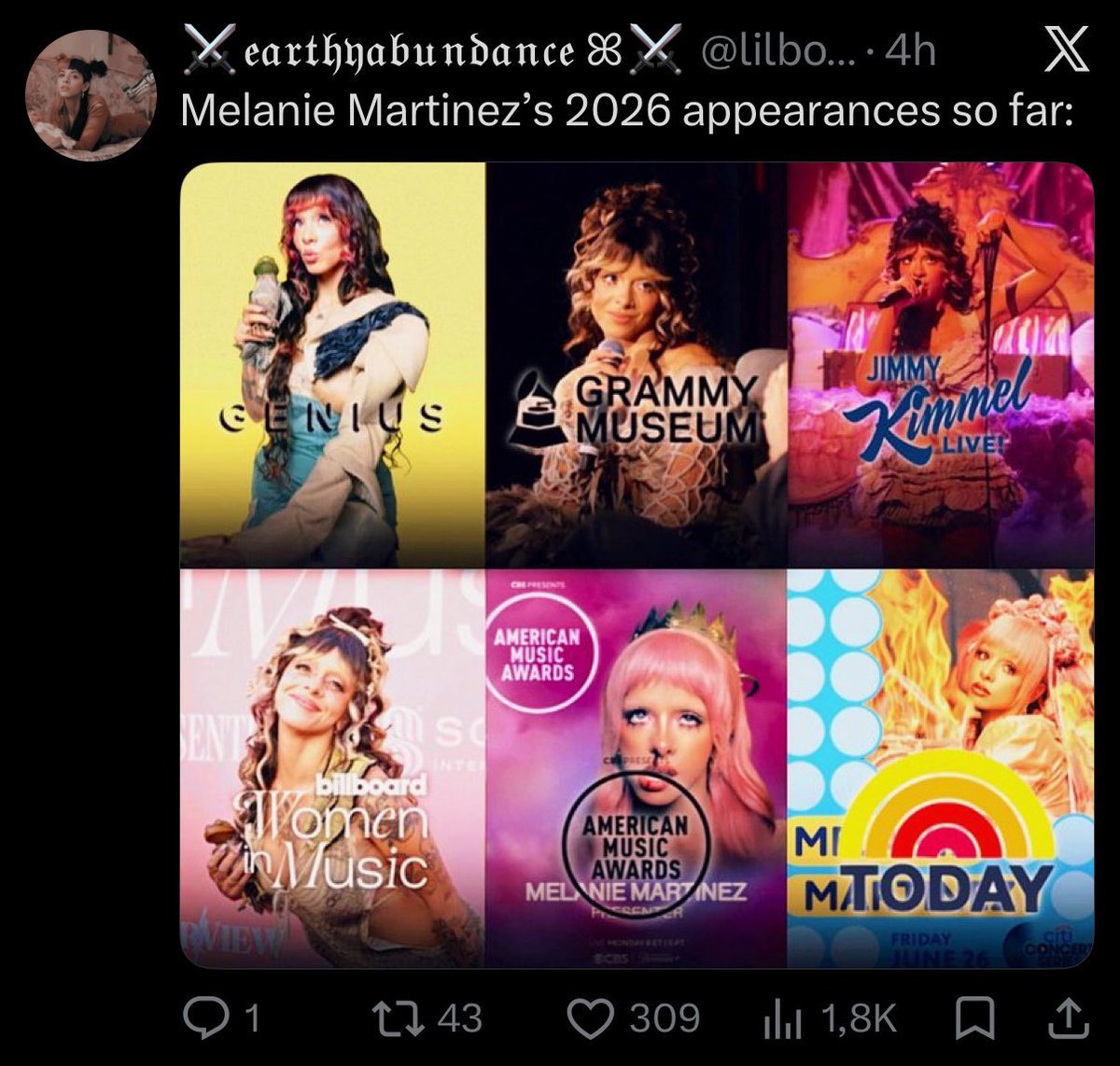 Felonie Charts tweet media
