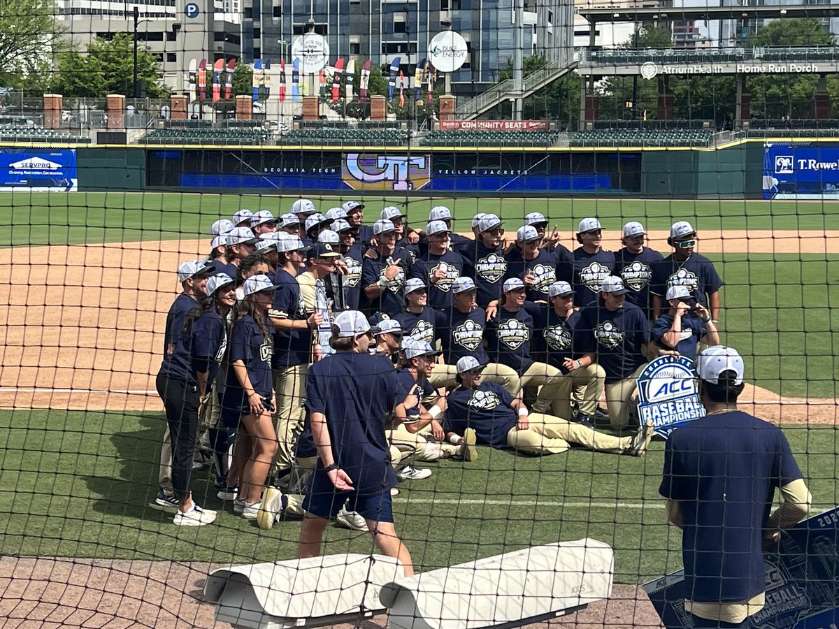 d1__Graham's tweet photo. @GTBaseball Had a blast this weekend in Charlotte🐝 https://t.co/WFWxprYGHJ
