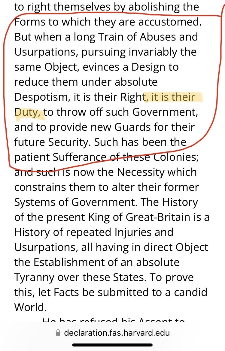 notAllenFunt's tweet photo. Declaration of Independence…

It’s not only our right…it’s our Duty https://t.co/YsMeH2vtxc