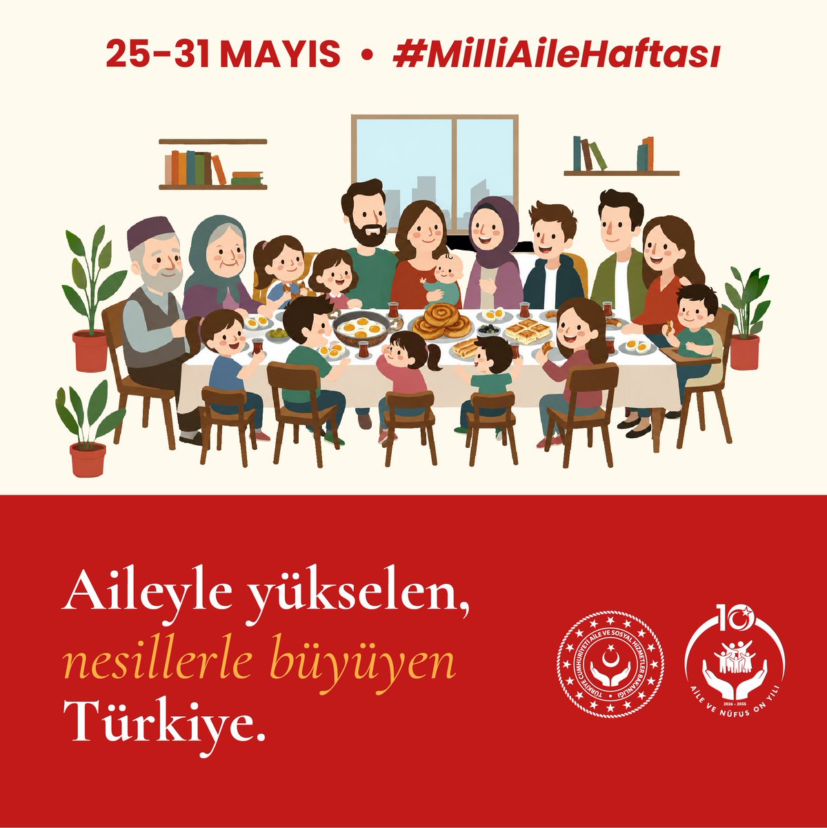 T.C. Aile ve Sosyal Hizmetler Bakanlığı tweet media