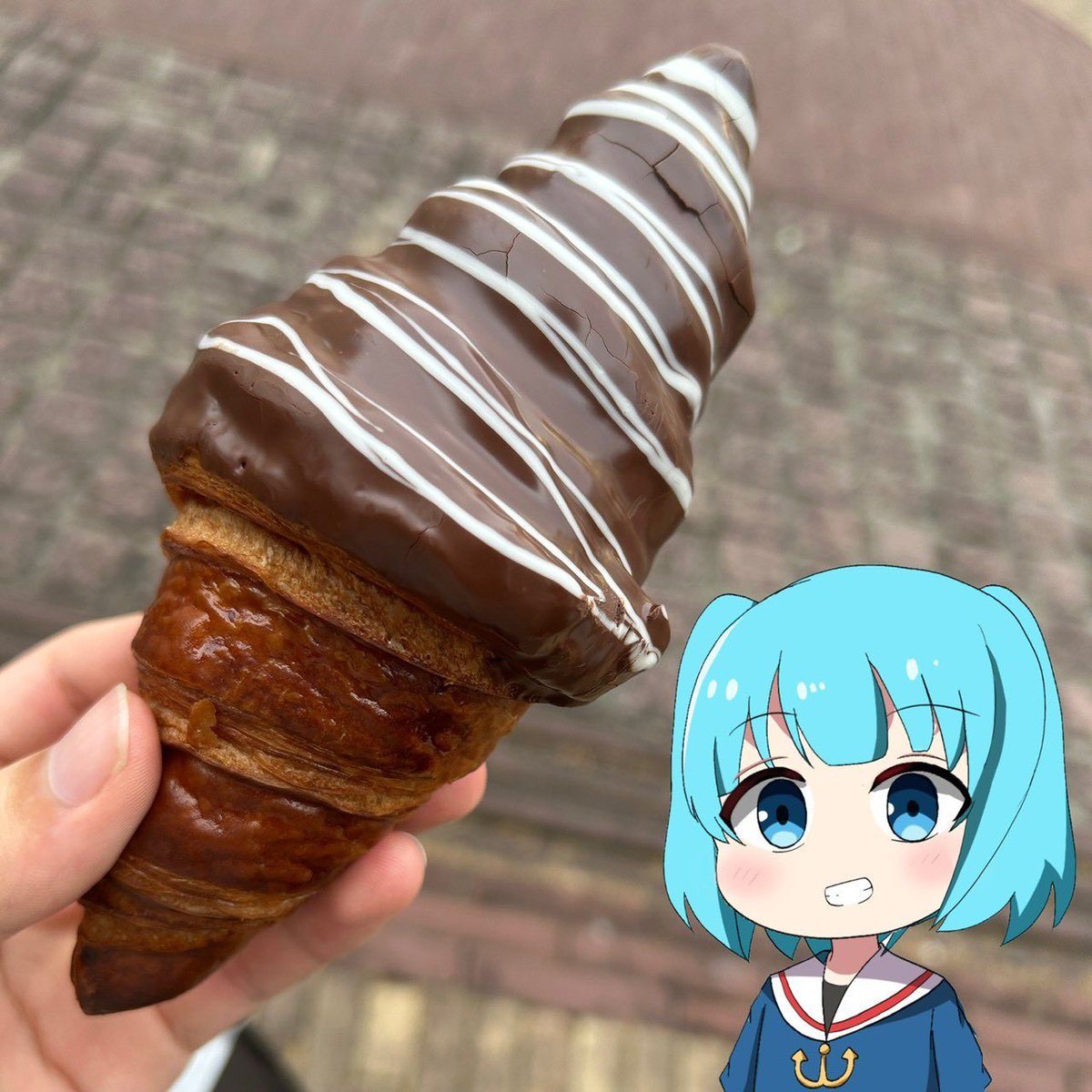 MINATOatSASEBO's tweet photo. ハウステンボスに期間限定で食べれるクロワッサン🥐買ってきたばい！
色んな味があってどれも美味しそうやった〜あと28日しかなかけん是非買いに行ってね〜
＃佐世保 #佐世保好きっちゃん #碧波みなと #佐世保 #ブルネール #ハウステンボス https://t.co/152Q9VheE8