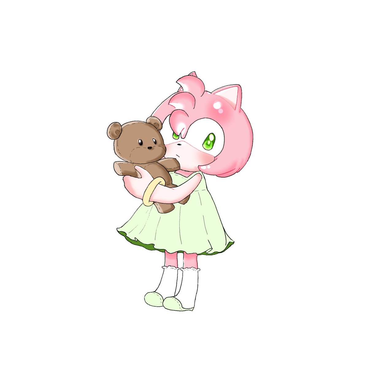 Emlasone's tweet photo. i made this before but i thought Amy's daughter seem to be fainter than her. So i made another one😇😇 which one do u prefer
#SonAmy
#sonamy https://t.co/4UwfMhomIO