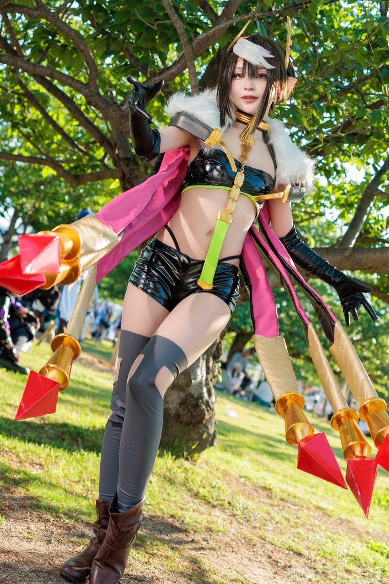harutoeri's tweet photo. Cosplay
蜘蛛ですが、なにか？  /  魔王アリエル

📷@a_chan_dao https://t.co/IeHI6Soupi